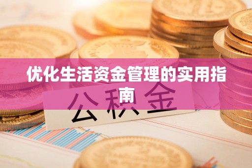 吴中优化生活资金管理的实用指南